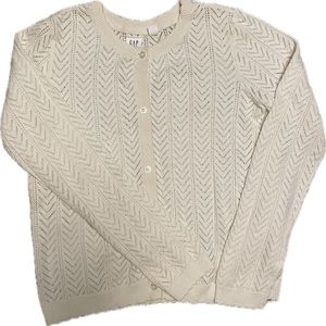 Gap sweater, girls, size medium- cream